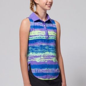 Ivivva Girls Match Driver Tank Top Size 14 by Lululemon